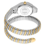 Just Cavalli Lady Snake Silver Dial Two Tone Steel Strap Watch for Women - JC1L249M0055