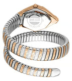 Just Cavalli Ornato Pink Dial Two Tone Steel Strap Watch for Women - JC1L303M0065