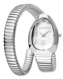 Just Cavalli Serpente Metallica Silver Dial Silver Steel Strap Watch for Women - JC1L208M0015