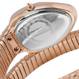 Just Cavalli Taglio White Dial Rose Gold Steel Strap Watch for Women - JC1L225M0055