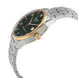 Tissot Luxury Powermatic 80 Green Dial Silver Steel Strap Watch For Men - T086.407.22.097.00