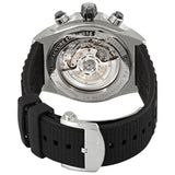 Breitling Super Chronomat B01 44 Black Dial Black Rubber Strap Watch for Men - AB0136251B1S1