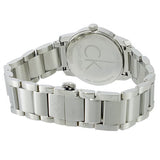 Calvin Klein City Silver Dial Silver Steel Strap Watch for Women - K2G23126