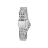 Calvin Klein Minimal Black Dial Silver Mesh Bracelet Watch for Women - K3M53151