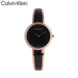 Calvin Klein Seduce Black Dial Two Tone Steel Strap Watch for Women - K4E2N611