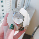 Calvin Klein watch k6e23146-2, silver dial and bracelet.
