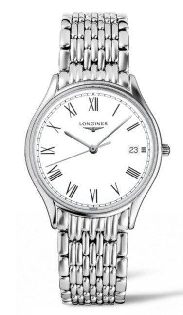 Longines Lyre White Dial Silver Stainless Steel Watch for Women - L4.259.4.11.6