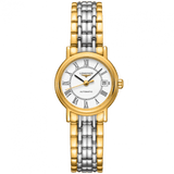 Longines Presence 25.5mm Automatic White Dial Two Tone Steel Strap Watch for Women - L4.321.2.11.7