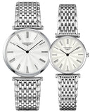 Longines La Grande Classique White Dial Silver Steel Strap Watch for Women - L4.209.4.71.6