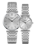 Longines La Grande Classique De Longines Silver Dial Silver Steel Strap Watch for Women - L4.755.4.72.6