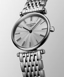 Longines La Grande Classique White Dial Silver Steel Strap Watch for Women - L4.209.4.71.6