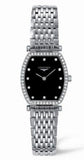 Longines La Grande Classique de Longines Black Dial Silver Mesh Bracelet Watch for Women - L4.288.0.58.6