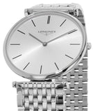 Longines La Grande Classique De Longines Silver Dial Silver Steel Strap Watch for Women - L4.755.4.72.6