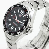 Tag Heuer Formula 1 Quartz Senna Limited Edition Black Dial Silver Steel Strap Watch for Men - WAZ1012.BA0883