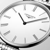 Longines La Grande Classique De Longines Silver Dial Silver Steel Strap Watch for Women - L4.755.4.72.6