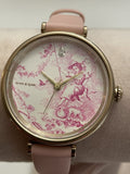 Coach Perry Beige Floral Dial Beige Leather Strap Watch for Women - 14503293