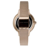 Hugo Boss Symphony Grey Dial Gold Mesh Bracelet Watch for Women - 1502424