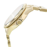 Fossil Cecile Multifunction Champagne Dial Gold Steel Strap Watch for Women - AM4510