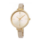 Michael Kors Jaryn Quartz Gold Dial Gold Steel Strap Watch For Women - MK3784