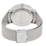 Tommy Hilfiger Jenna Quartz Silver Dial Silver Mesh Bracelet Watch For Women - 1781942