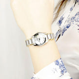 Tissot T Wave Mother of Pearl Dial Two Tone Steel Strap Watch for Women - T023.210.22.117.00