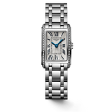 Longines Dolcevita Diamonds Silver Dial Silver Steel Strap Watch for Women - L5.258.0.71.6