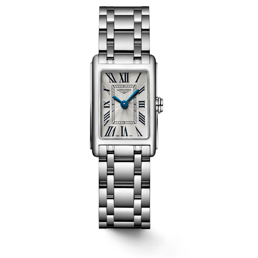Longines Dolcevita White Dial Silver Steel Strap Watch for Women - L5.258.4.71.6
