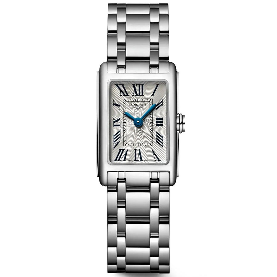 Longines Dolcevita White Dial Silver Steel Strap Watch for Women - L5.258.4.71.6