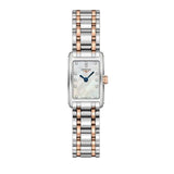 Longines Dolcevita Mother of Pearl Diamond Dial Two Tone Steel Strap Watch for Women - L5.258.5.87.7