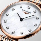 Longines La Grande Classique De Longines Diamonds Mother of Pearl Dial Two Tone Mesh Bracelet  Watch for Women - L4.209.1.97.7