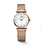Longines La Grande Classique De Longines Diamonds Mother of Pearl Dial Two Tone Mesh Bracelet  Watch for Women - L4.209.1.97.7