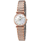 Longines La Grande Classique De Longines Diamonds Mother of Pearl Dial Two Tone Mesh Bracelet  Watch for Women - L4.209.1.97.7