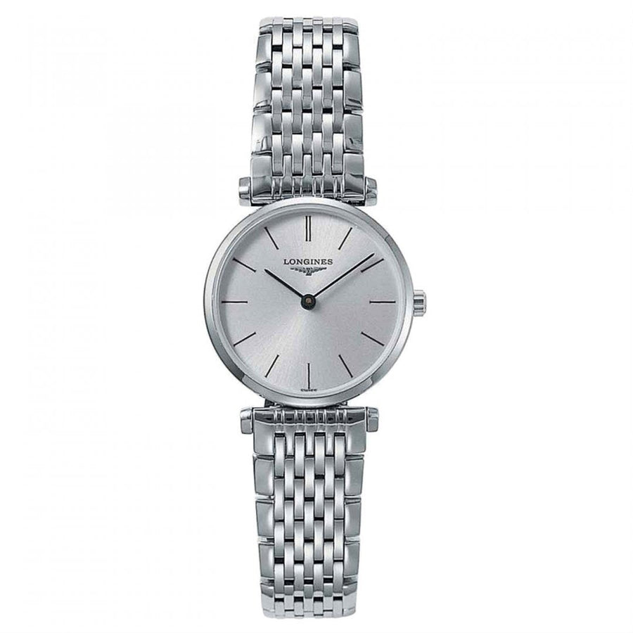 Longines La Grande Classique De Longines Silver Dial Silver Mesh Bracelet Watch for Women - L4.209.4.72.6