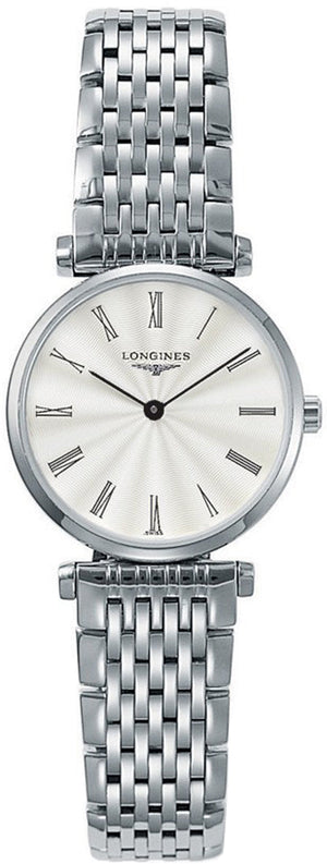 Longines La Grande Classique White Dial Silver Steel Strap Watch for Women - L4.209.4.71.6