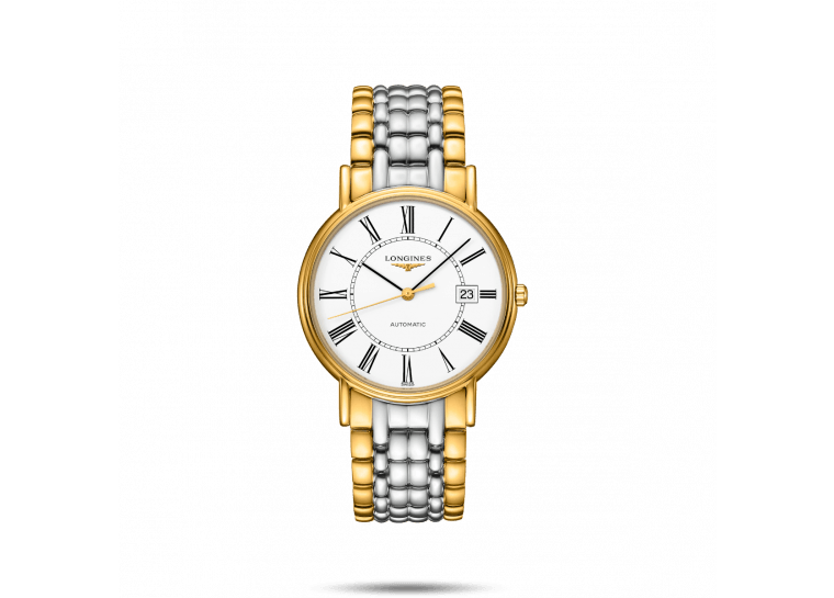Longines Presence 38.5mm Automatic Stainless Steel Watch for Men - L4.921.2.11.7