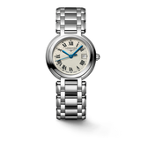 Longines PrimaLuna White Dial Silver Steel Strap Watch for Women - L8.110.4.71.6