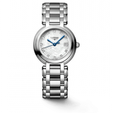 Longines PrimaLuna Mother of Pearl Dial Silver Steel Strap Watch for Women - L8.110.4.87.6