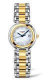 Longines PrimaLuna Quartz Diamonds Mother of Pearl Dial Two Tone Steel Strap Watch for Women - L8.110.5.93.6