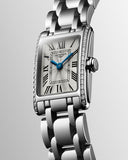 Longines Dolcevita Diamonds Silver Dial Silver Steel Strap Watch for Women - L5.258.0.71.6