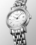 Longines Presence 25.5mm Automatic Stainless Steel Watch for Women - L4.321.4.12.6