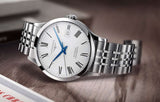 Longines Record Automatic Stainless Steel 40mm Watch for Men - L2.821.4.11.6