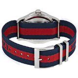 Gucci G Timless Le Marche Des Merveilles Blue & Red Dial Blue & Red Nylon Strap Unisex Watch  - YA126495