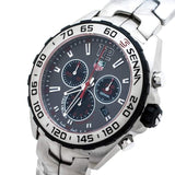 Tag Heuer Formula 1 Special Edition Chronograph Grey Dial Silver Steel Strap Watch for Men - CAZ1012.BA0883