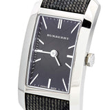 Burberry The Pioneer Black Dial Leather Strap Watch for Women - BU9505