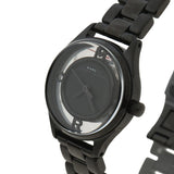 Marc Jacobs Tether Black Transparent Dial Black Stainless Steel Strap Watch for Women - MBM3419