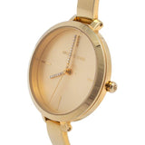 Michael Kors Jaryn Quartz Gold Dial Gold Steel Strap Watch For Women - MK3734