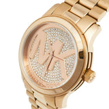 Michael Kors Runway Rose Gold Dial Rose Gold Steel Strap Watch for Women - MK5661