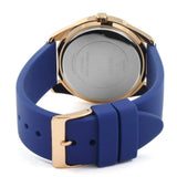 Guess G Twist White Dial Blue Silicone Strap Watch For Women - W0911L6