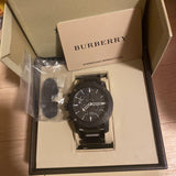 Burberry Chrono Sport Brown Dial Brown Steel Strap Watch for Men - BU7716