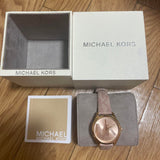 Michael Kors Jaycie Quartz Rose Gold Dial Pink Leather Strap Watch for Women - MK2879